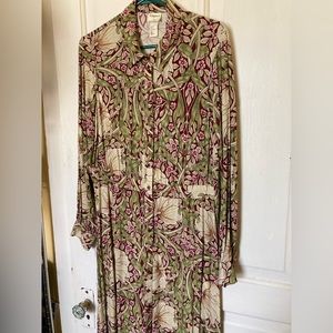 William Morris x H&M Shirt dress 32 in waist